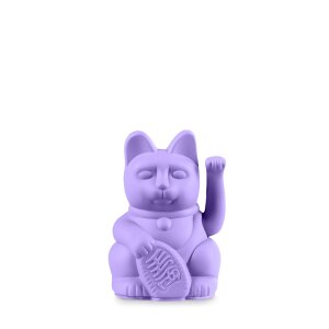 Lucky Cat Mini Winkekatze Lila