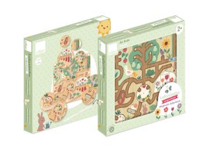 Magnetic Wooden Maze - Harvest in the Garden von Vilac