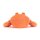 Pinchsnap Crab von Jellycat - lustige Krabbe in orange