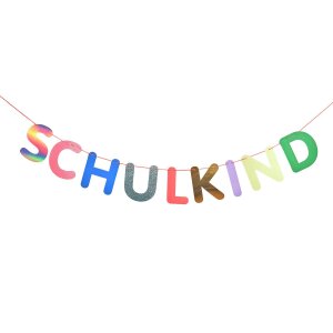 Girlande Schulkind von Rico Design