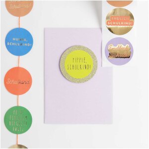 Sticker Schulkind von Rico Design