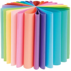 Bastelblock Super Rainbow Colours von Rico Design