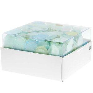 Konfetti in Blau - Grün Mix von Rico Design