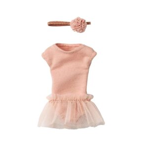Ballettanzug und Rock in Rosa für kleine Hasenkinder...