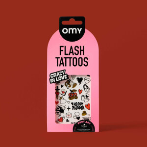 OMY Flash Tattoo - I love you