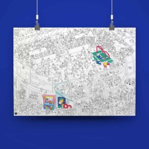 OMY Giant Coloring- Riesenposter Fußball