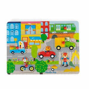Popipo Soundpuzzle Stadt von Moulin Roty