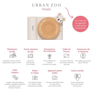 Zoo Family Kinderkamera Urban Zoo Koala Bär