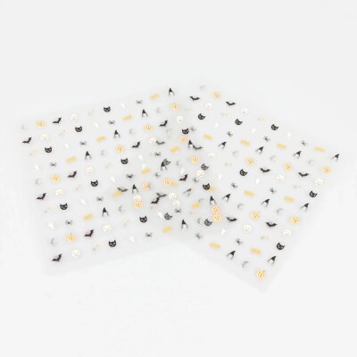 Halloween Nail Stickers - Fingernagelsticker mit lustiggruseligen Motiven
