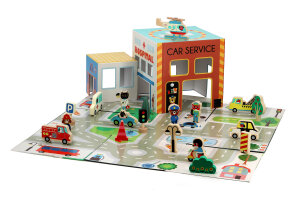 Pop up Spielset Feuerwehr von Vilac