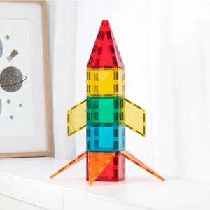 Connetix Magnetbausteine Light Rocket, 30 Teile