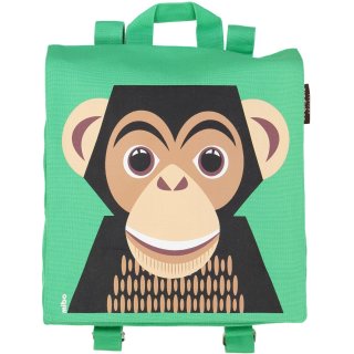 Rucksack mit Affenmotiv