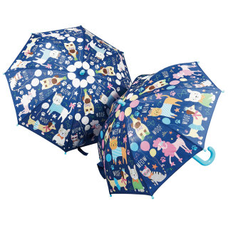 Regenschirm mit Hunden